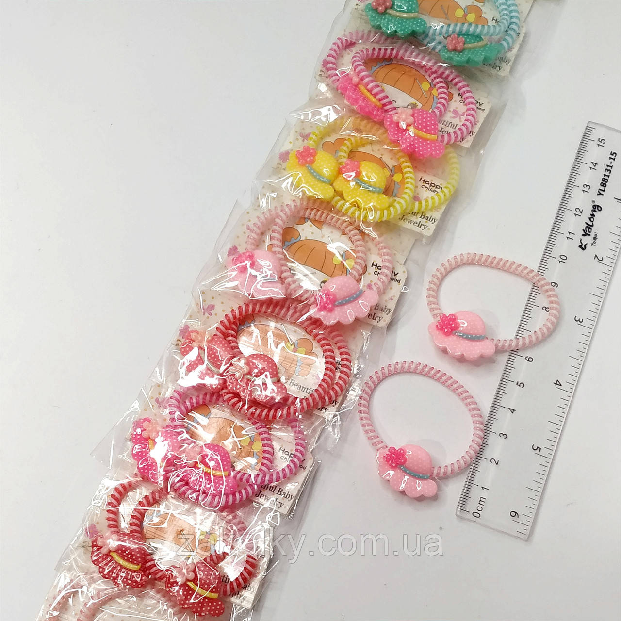 Гумки для волосся дитячі "Шляпка".