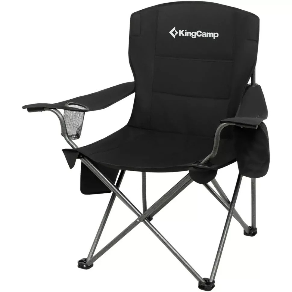 Крісло розкладне KingCamp Lotus Plus KC2141 black, фото 1