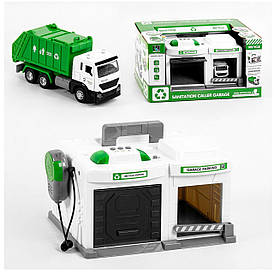 Гараж CLM - 552 «Спецтехніка», рація, світло, звук, в коробці