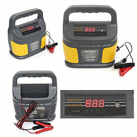 Мікропроцесорний зарядний пристрій Kraft&Dele для акумуляторів 12В/24В (60-200 Ач) KD1920