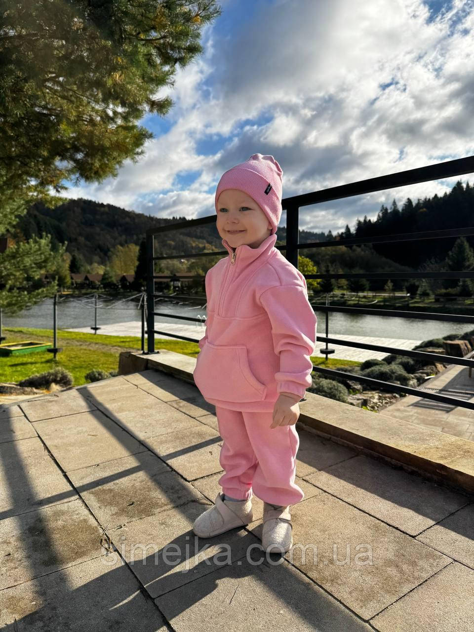 Костюм з полар флісу(півзамок), фото 1