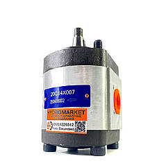 Шестеренний гідравлічний насос 20C14X007 (14 см3, 2500 об/хв, 250 бар)