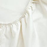 ПРОСТИРАДЛО НА РЕЗИНЦІ "ЕЛЕГІЯ" 90х200 СМ, ВАРЕНИЙ САТИН 300 ТС, фото 2