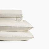 ПРОСТИРАДЛО НА РЕЗИНЦІ "ЕЛЕГІЯ" 90х200 СМ, ВАРЕНИЙ САТИН 300 ТС, фото 4