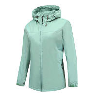 Жіноча вітрівка Solve KT7002207, легка водовідштовхувальна куртка для весни та осені, бірюзового кольору. solve