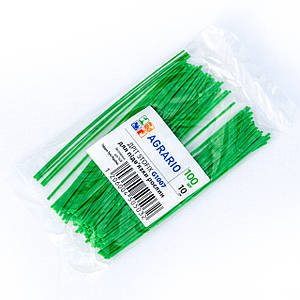 Дріт Agrario Stoffix G1007, 10 см / 100 шт. для підв'язування рослин (Аграріо Стофікс G1007)