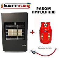 Обігрівач газовий керамика CAMILLA 4200 I (ІТАЛІЯ) + Балон Композитний 12 л