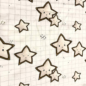 Інтерлок трикотажний з малюнком преміум дизайн