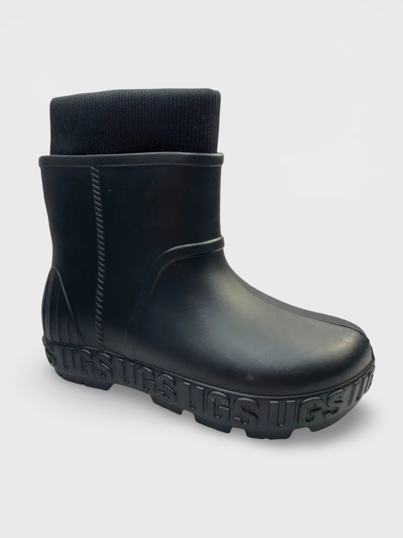 Жіночі зимові чоботи гумові чорні Gipanis (RD-662A), фото 1