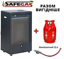 Каталітичний обігрівач TMC Camilla 3100 (Італія) + Композитний балон 12 л (Індія)