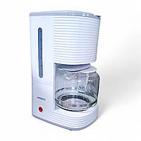 Кавоварка крапельна біла 1080 Вт 1,5 л Ardesto FCM-D17WG