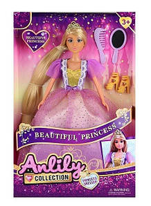 Лялька 616612 висота 30 см, рухомі кінцівки, прошите волосся, аксесуари, знімний одяг, в коробці