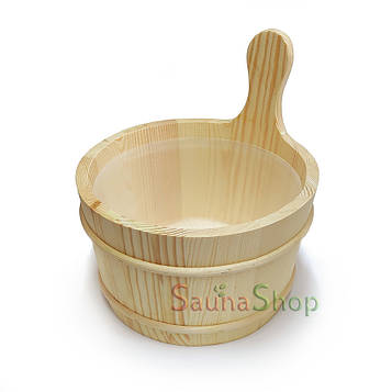 Відро для ароматизаторів в сауну, 4л. + вставка