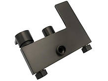 Душова стійка в комплекті, графітовий AIM,DG06544-1 gun grey, фото 5