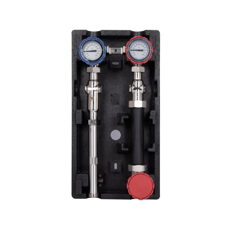 Насосна група Forte Quick System пряма лінія 1" (без насоса) праве підк., неірж. сталь SUS304 TAF-QSPGR1 Thermo Alliance