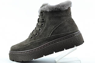 Черевики жіночі Allsy зимові коричневі 204371