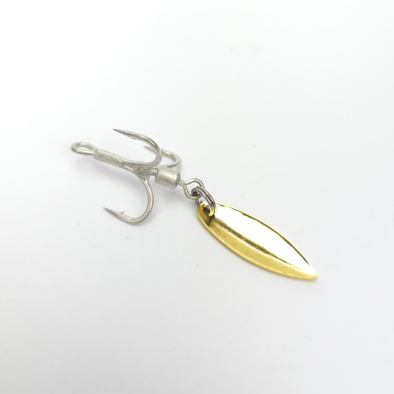 Блешня на щуку і окуня трійник №10 (золото) блешня для риболовлі, фото 1