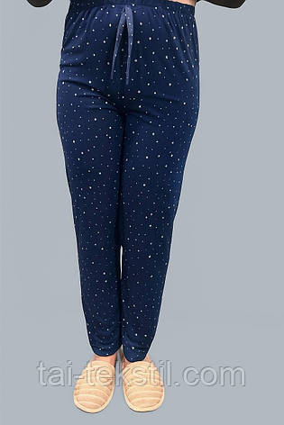 Жіночі домашні штани якість мікровелюр Туреччина S-M-L-XL-XXL, фото 1