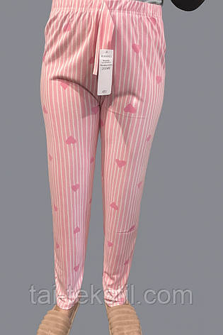 Жіночі домашні штани якість мікровелюр Туреччина S-M-L-XL-XXL, фото 1