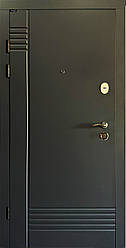 Вхідні двері для квартири "Портала" серія Тріо ― модель Лайн (Три контури)