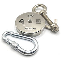 Пошуковий односторонній магніт силою зчеплення 200 кг