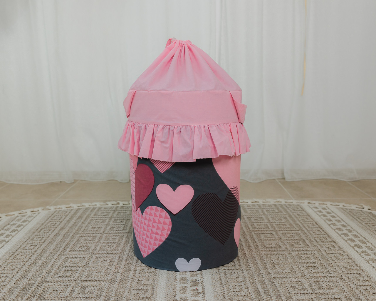 Кошик для іграшок Love me Рожевий