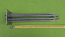 Блок-тен KAWAI нержавійка 4500W / 230V (підключення - "зірка") / довжина L=370мм / на фланці 100мм*100мм до електрокотлів