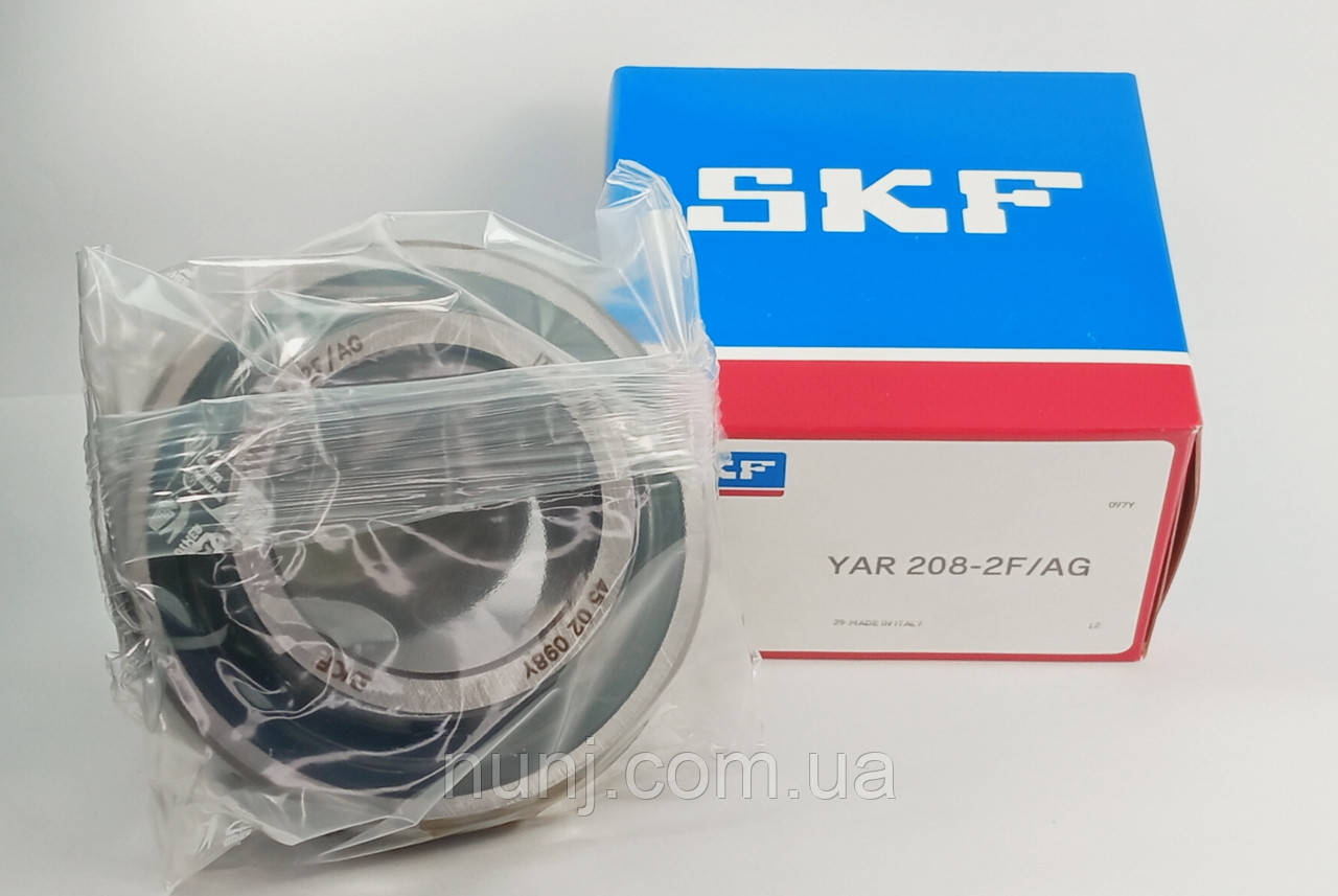 Підшипник YAR-208-2F-AG SKF розміри: 40*80*49,2 закріплювальний типу UC, фото 1