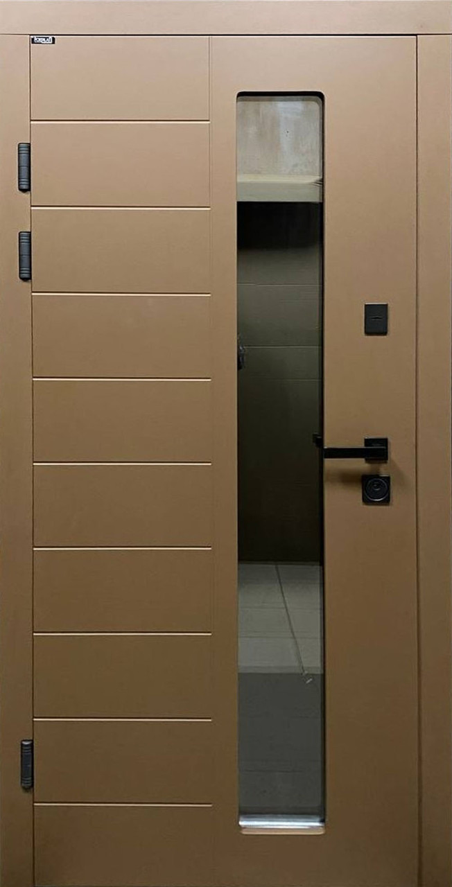 Вхідна вулична двері "Портала" серія Тріо RAL ― модель Кефалонія (Три контури), фото 1