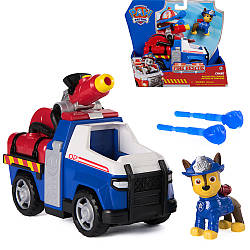 Paw Patrol Fire Rescue Chase Чейз Щенячий патруль Пожежна рятувальна місія рятувальний автомобіль з водієм Гонщик