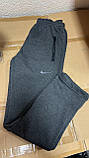 Чоловічі теплі спортивні штани прямі., фото 2