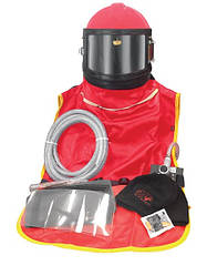 Апарат стисненого повітря (шолом для абразивної обробки піском) RESIN RN-AWSP-RES-4G