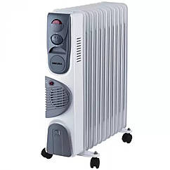 Оливний нагрівач Nikura 2900 Вт підлоговий (11 секцій)