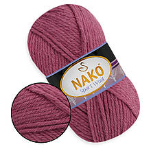 Nake Sport Wool, Гнила вишня No327