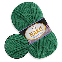 Nako Sport Wool, Смарагд No13871