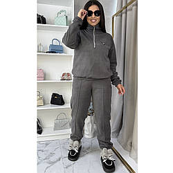 Жіночий костюм із флісом Розміри: 44,48,52 (18147-1)