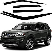 Дефлектори вікон, вітровики Ford Explorer 2011-2019 (Autoclover B278 Корея)