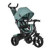 Триколісний дитячий велосипед коляска Turbo Trike MT 1005 3 Mint з батьківською ручкою TTR MT1005 3 MINT 2025