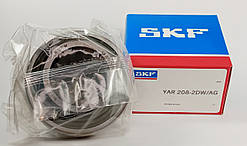 Підшипник YAR-208-2DW-AG SKF розміри: 40*80*49,2 закріплювальний типу UC
