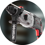 Потужний перфоратор 1000 Вт 3.2 Дж Intertool WT-0172 перфоратор з режимом дриля довбильний перфоратор, фото 9