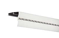 Алюминиевый стеновой карниз БР-02/1 Белый