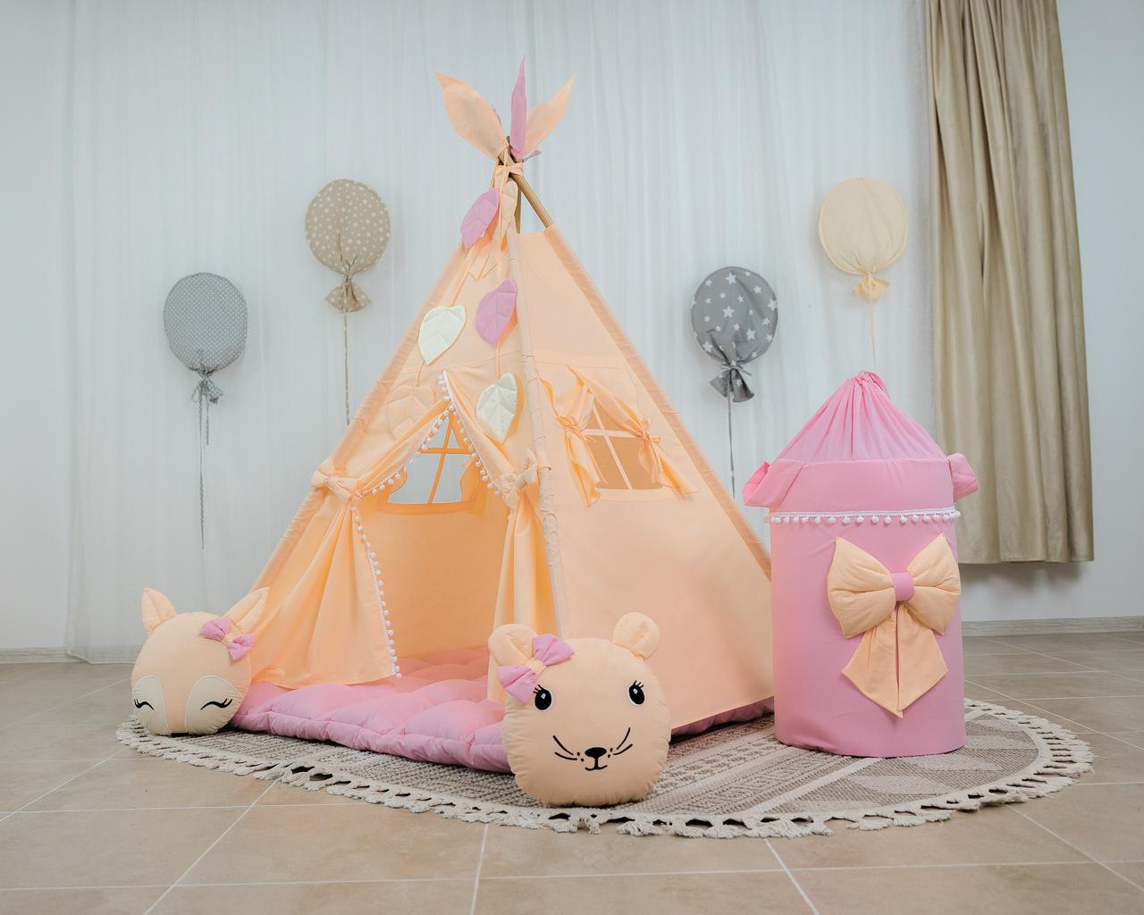 Вігвам намет для дівчинки Аліса в країні чудес БОН БОН + кошик для іграшок