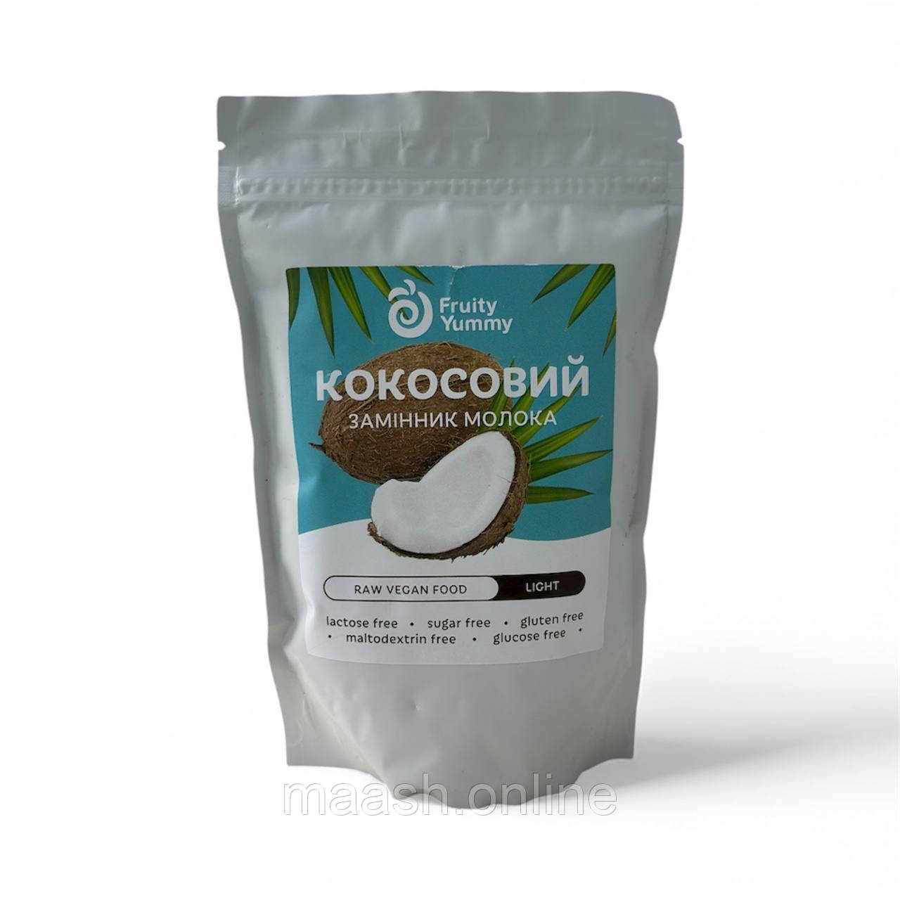 Кокосове молоко сухе нежирне Light Fruity Yummy, 250 г, фото 1
