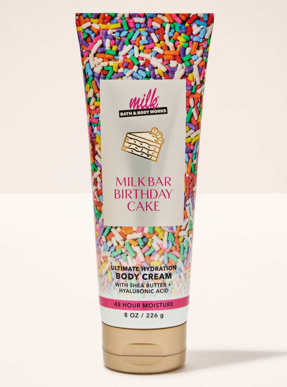 Крем для тіла Bath & Body Works — Milk Bar Birthday Cake Ultimate Hydration Body Cream / 226 г, фото 1