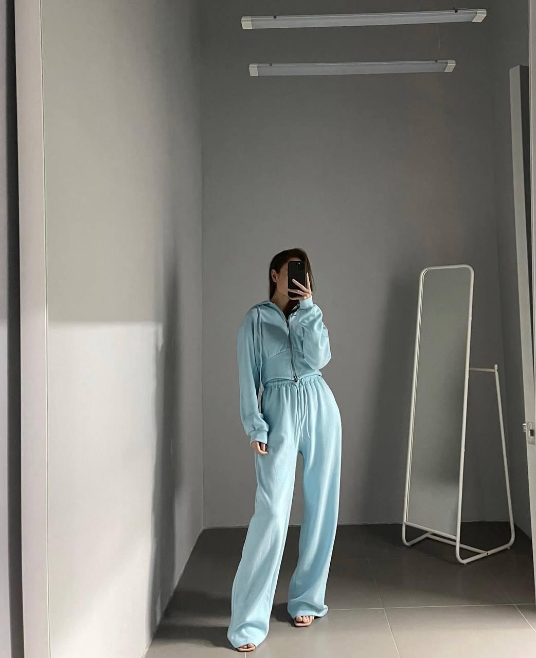 Костюм на флісі для милих дам "Трьохнитка". Розміри: 42-44, 44-46, фото 1