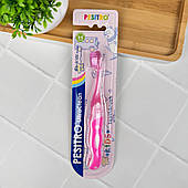 Дитяча тревел щітка Pesitro Go-Kidz 4380 від 3 до 5 років (рожева), 1 шт