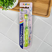 Дитяча тревел щітка Pesitro Go-Kidz 4380 від 3 до 5 років (салатова), 1 шт