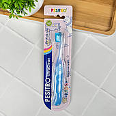 Дитяча тревел щітка Pesitro Go-Kidz 4380 від 3 до 5 років (блакитна), 1 шт