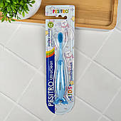 Дитяча щітка Pesitro Smiley 5180 від 3 до 5 років (блакитна), 1 шт