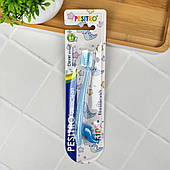 Дитяча щітка Pesitro Clever 7680 від 3 до 5 років (блакитна), 1 шт